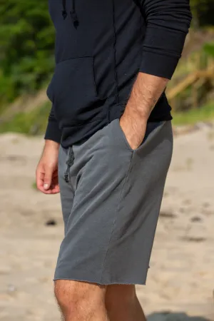 OLD SCHOOL FLEECE SHORT - CHARCOAL