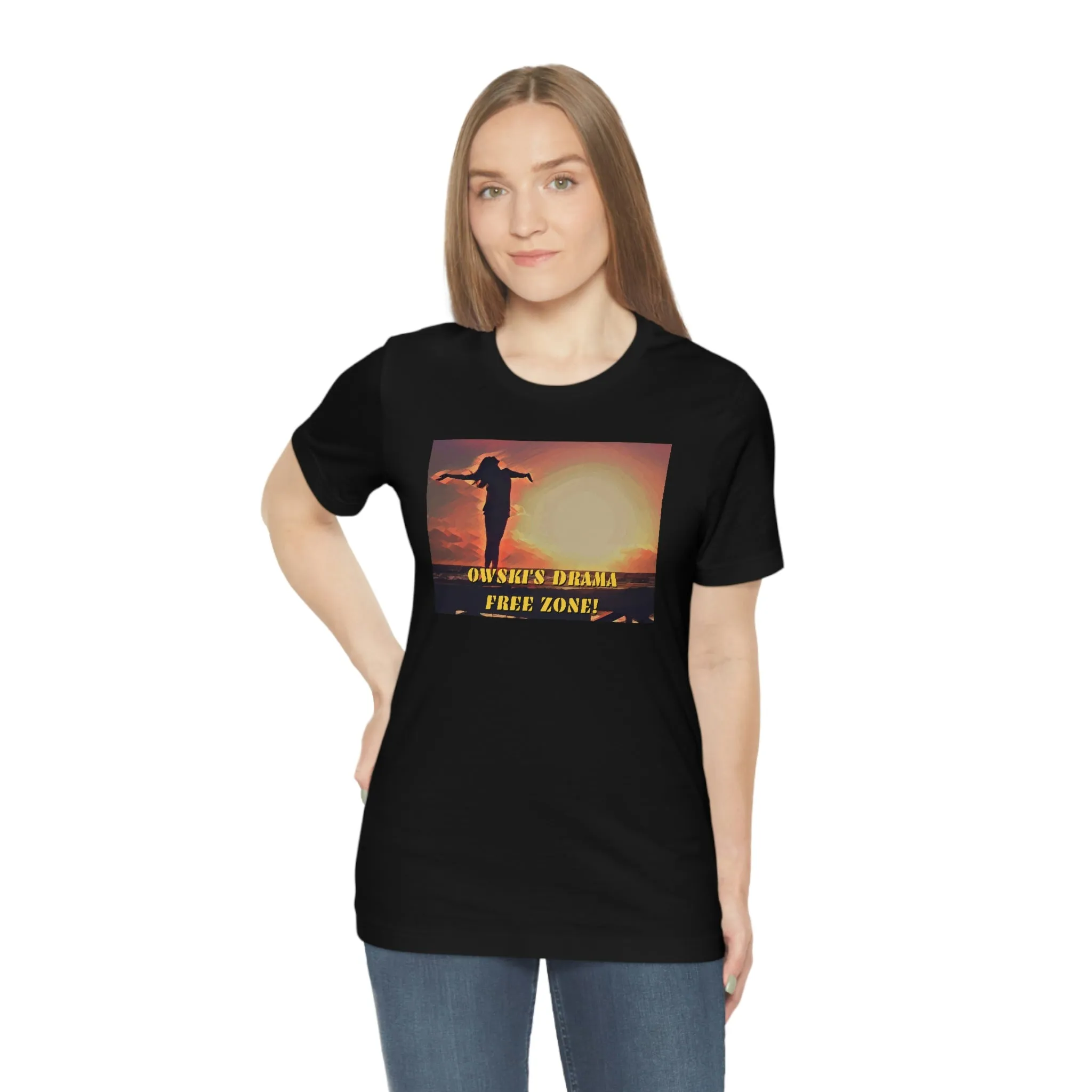 Owski's Drama Free Zone! Short Sleeve Tee