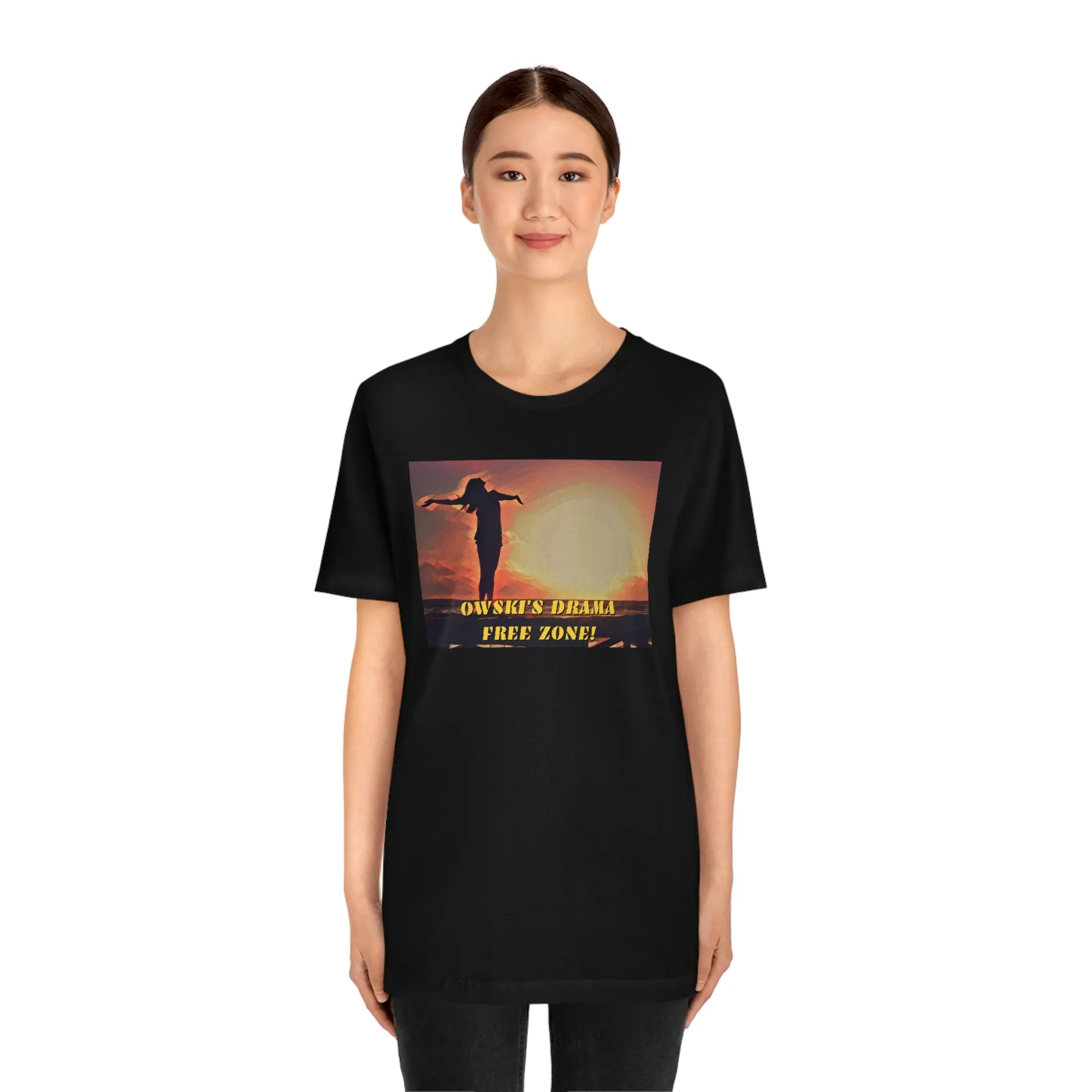 Owski's Drama Free Zone! Short Sleeve Tee