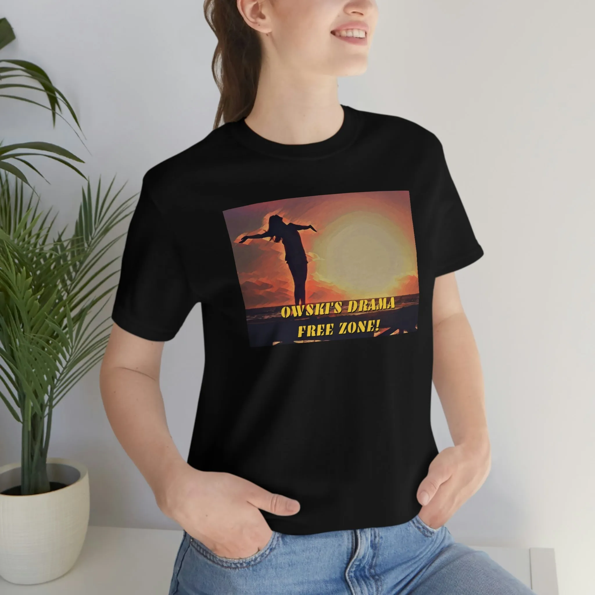 Owski's Drama Free Zone! Short Sleeve Tee