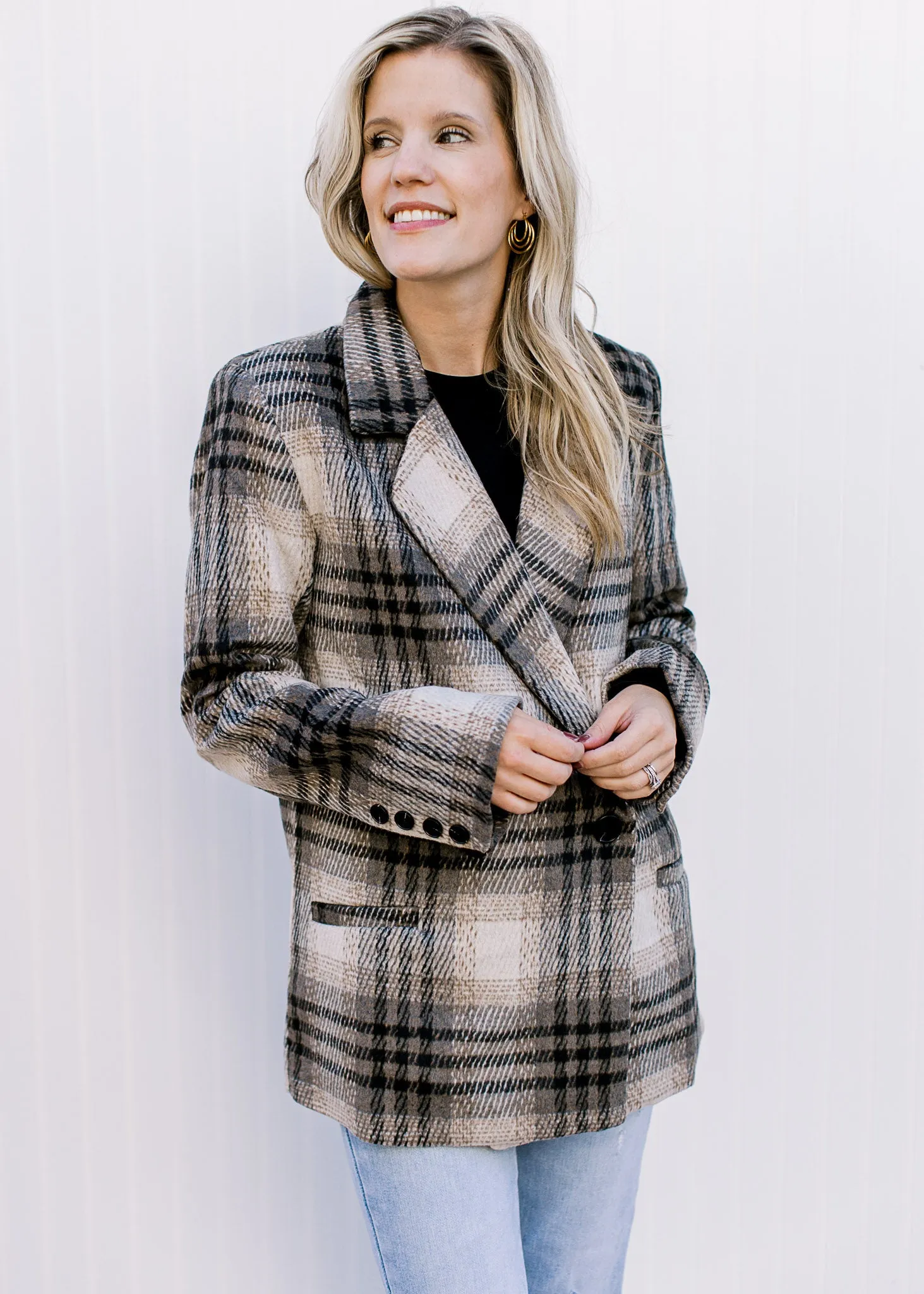 Patricia Plaid Jacket B