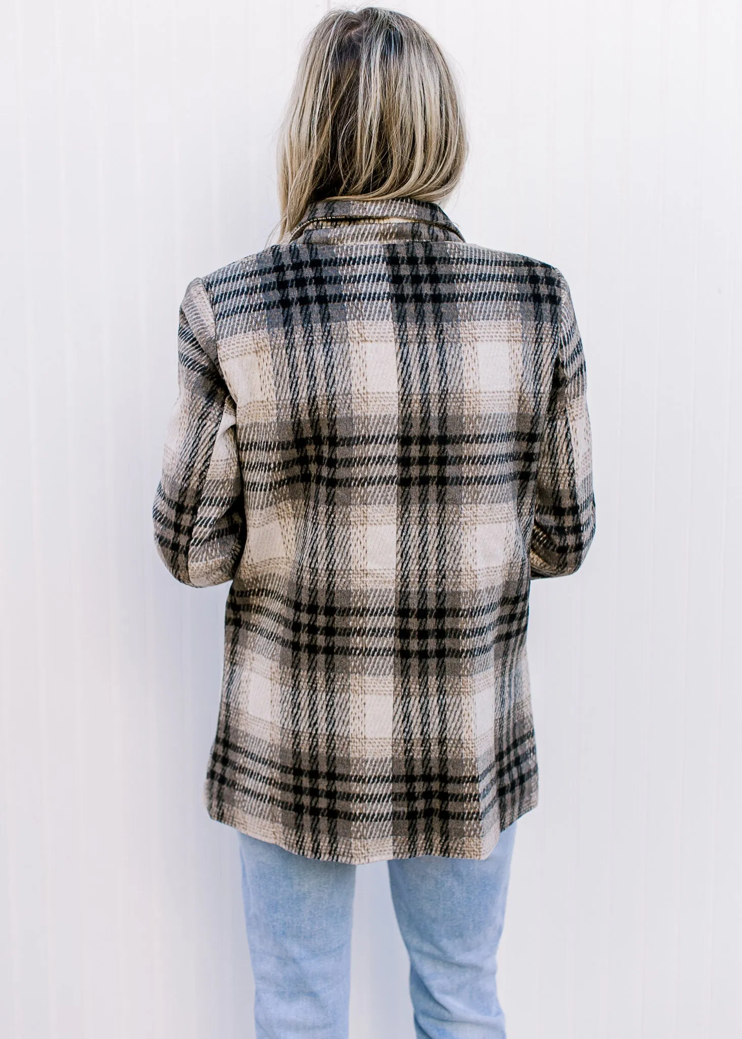 Patricia Plaid Jacket B