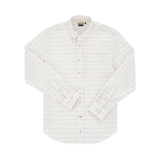 Perf Sport Shirt (Blue/Tan Plaid)