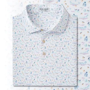 Peter Millar 5 O'Clock In Fiji Performance Jersey Polo