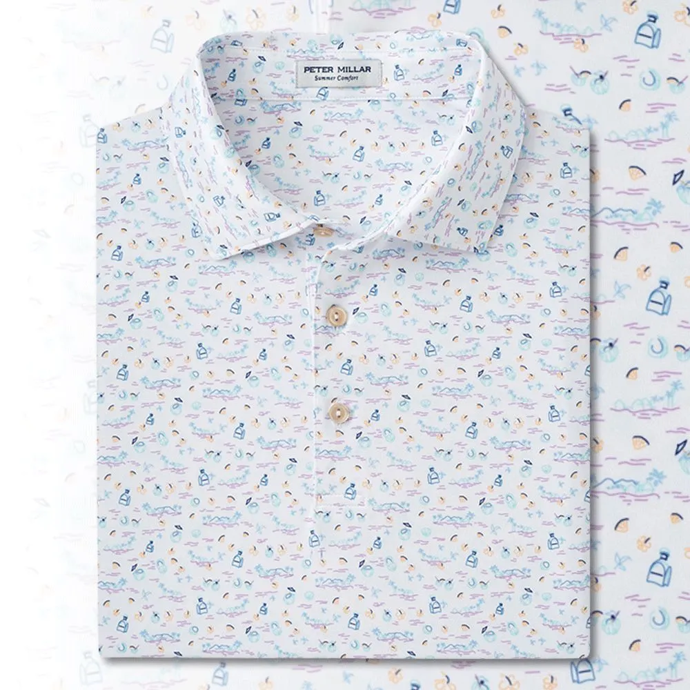 Peter Millar 5 O'Clock In Fiji Performance Jersey Polo
