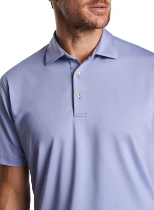 Peter Millar Solid Performance Jersey Polo - Lavender Fog