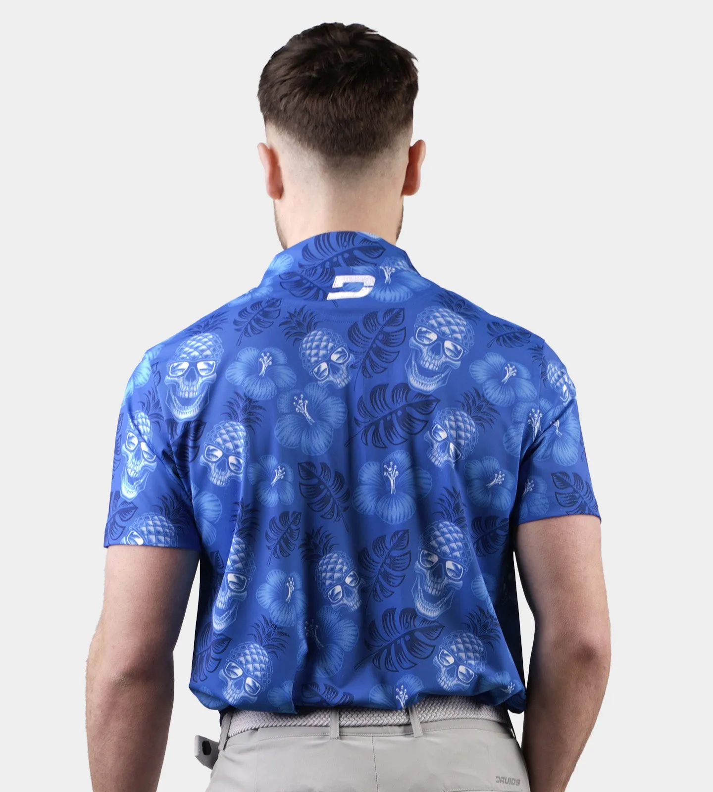 PINEAPPLE SKULLZ 2.0 POLO - BLUE