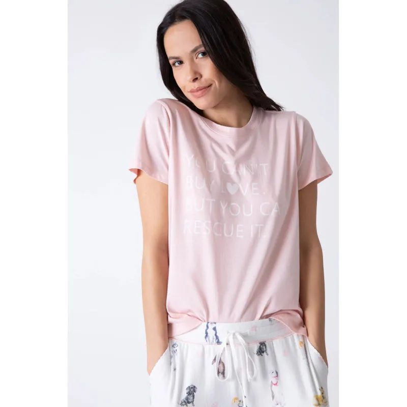 PJ Salvage Rescued Love Short Sleeve T-Shirt