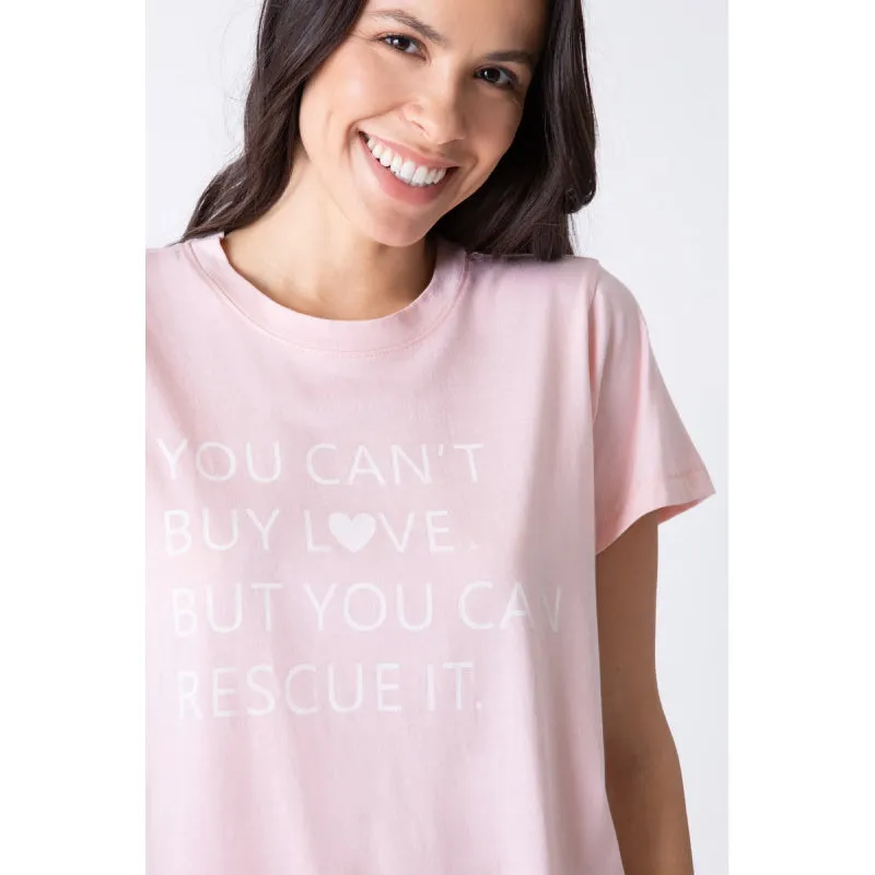 PJ Salvage Rescued Love Short Sleeve T-Shirt