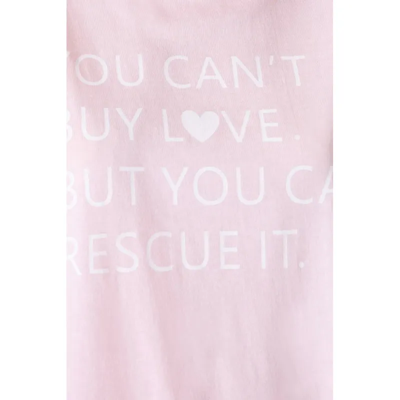 PJ Salvage Rescued Love Short Sleeve T-Shirt