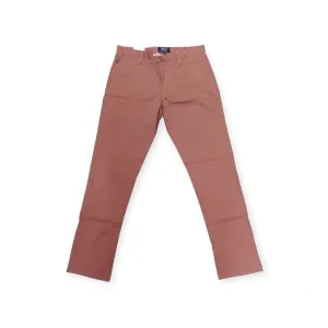 Polo Men's Fashion Slim Fit Chinos Dark Pink