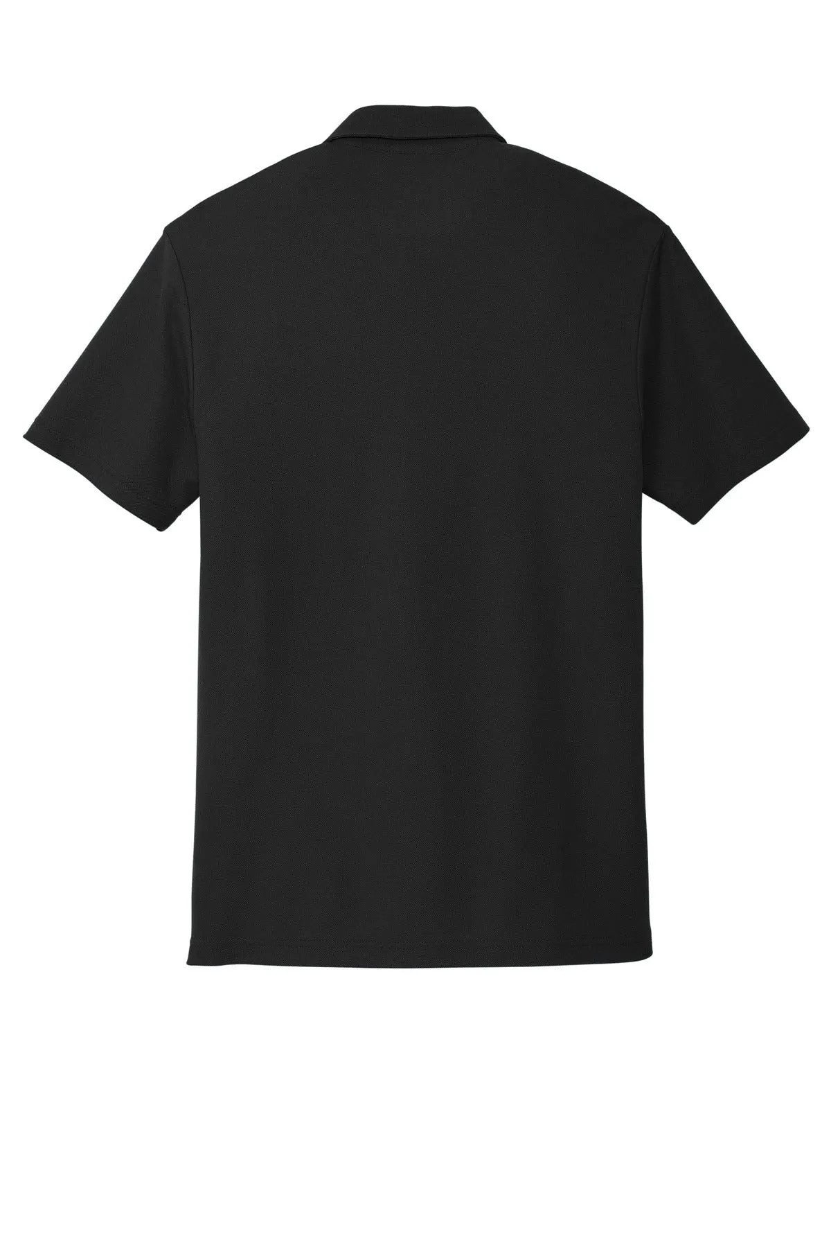Port Authority C-FREE Cotton Blend Pique Pocket Polo K868 Black