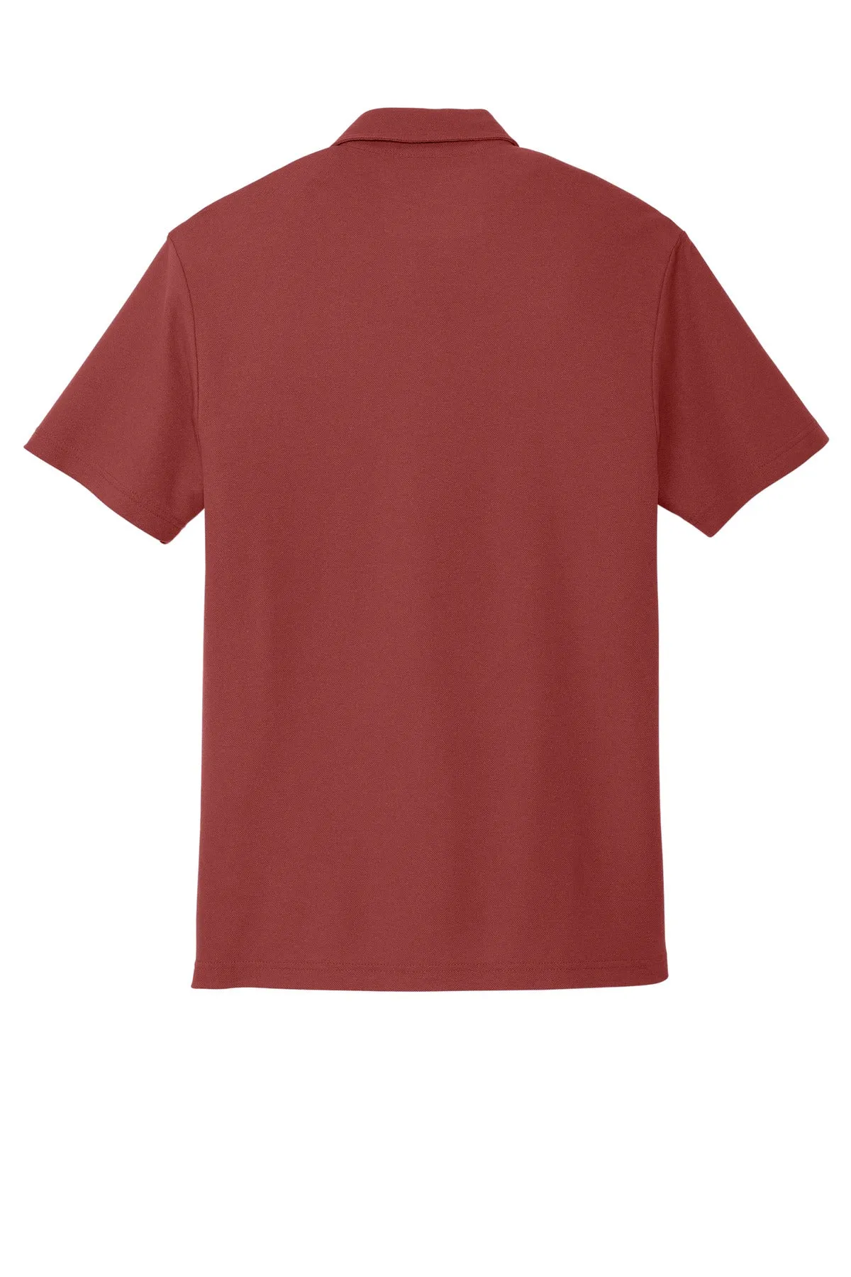 Port Authority C-FREE Cotton Blend Pique Pocket Polo K868 Garnet