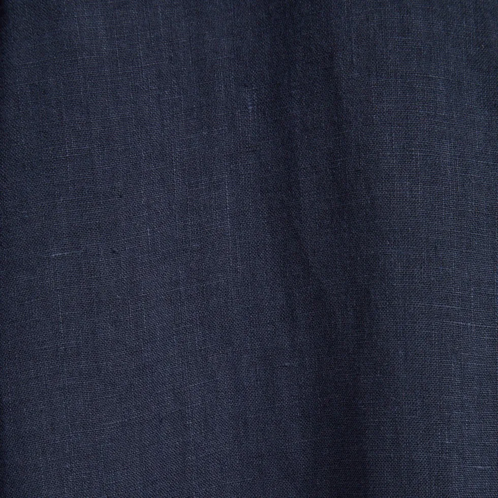 Portuguese Flannel Linen LS Shirt Navy