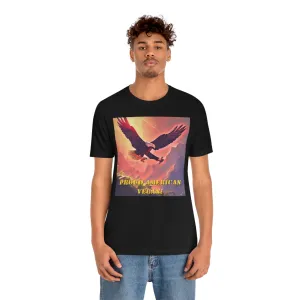 Proud American Vegan! Short Sleeve Tee