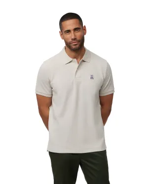 Psycho Bunny Men's Classic Polo - Natural Linen