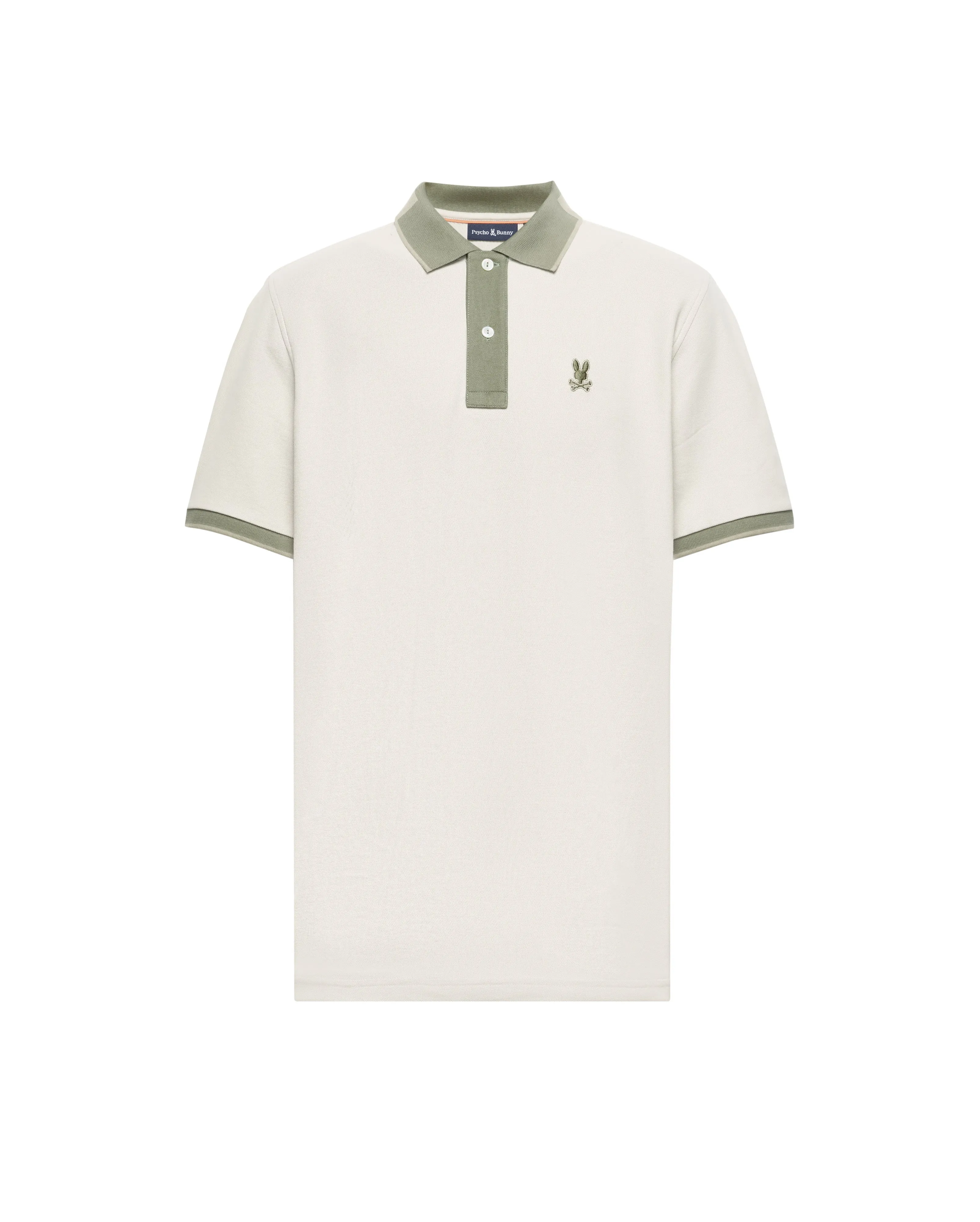 Psycho Bunny Men's Thatcher Polo - Natural Linen