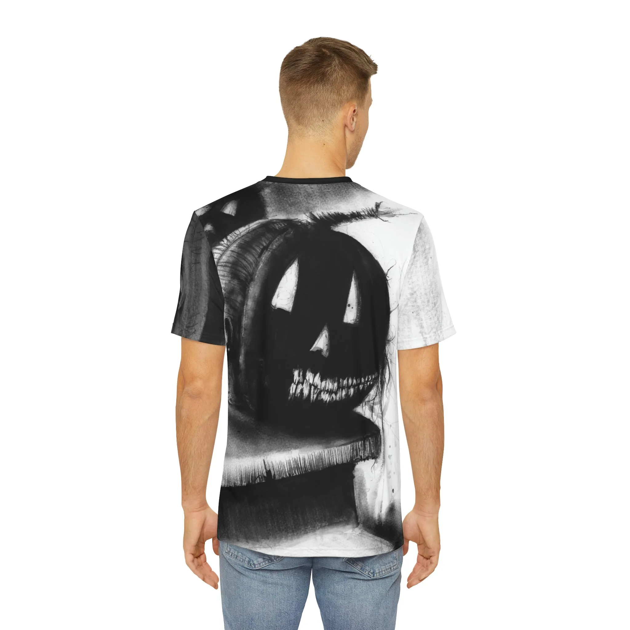 Pumpkin Men's Polyester Tee (AOP)