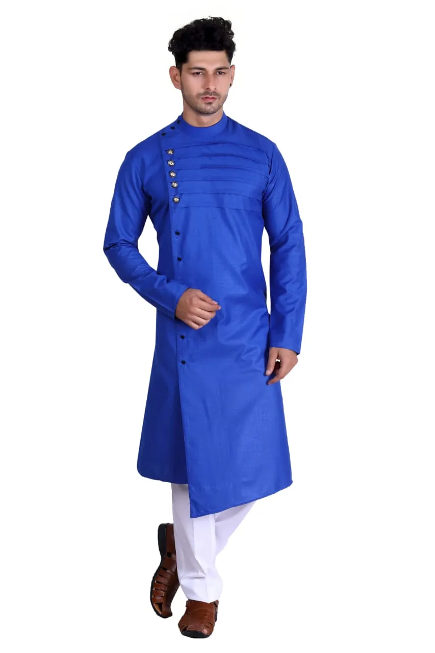 Pure Cotton Men's Designer Kurta with Pyjama set
