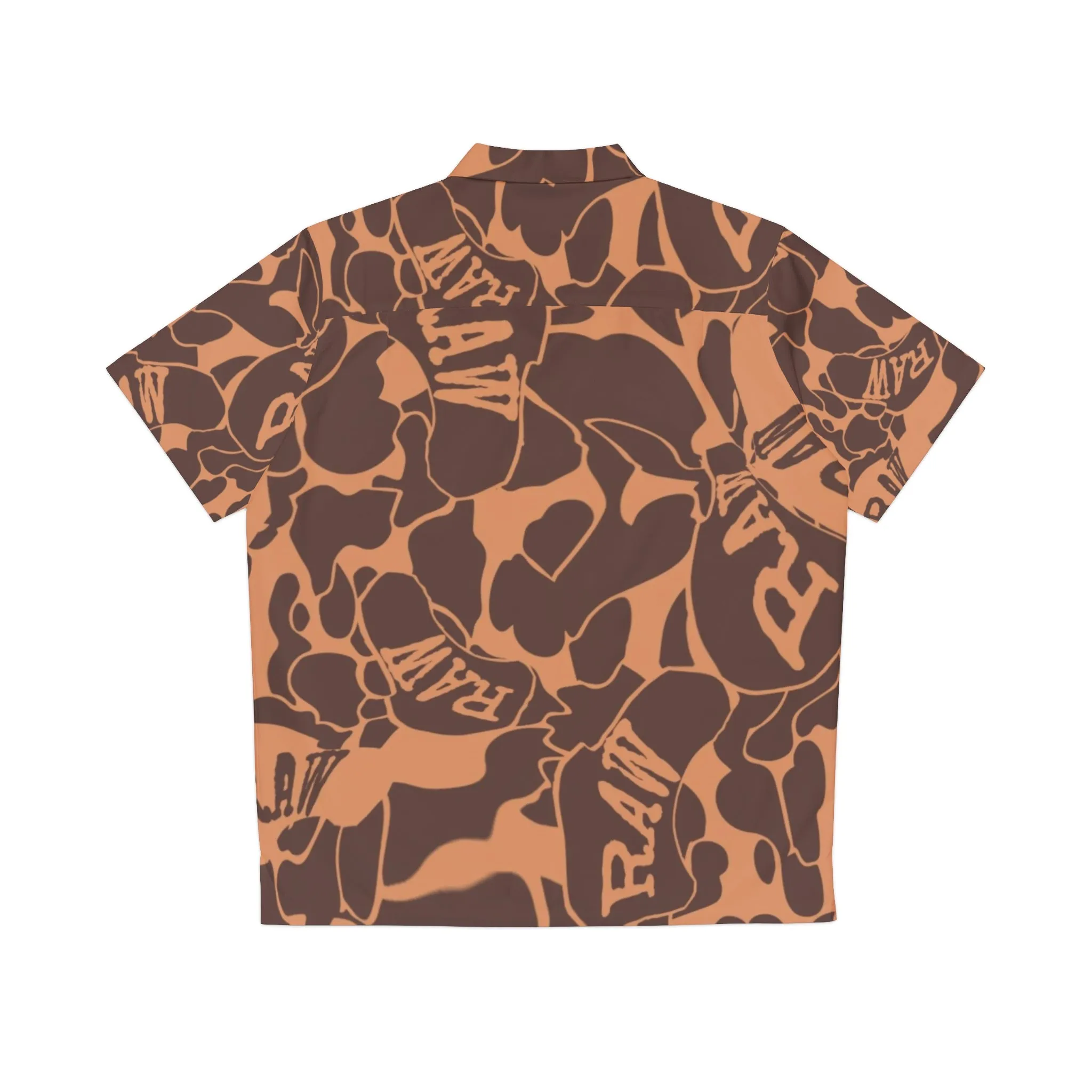 RAW SUSHI "RAW CAMO PRINT" Hawaiian Shirt - Casual