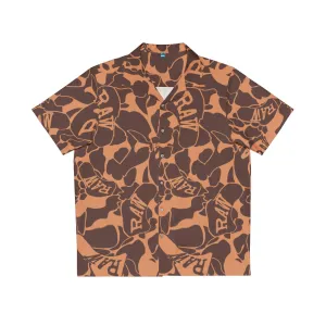 RAW SUSHI "RAW CAMO PRINT" Hawaiian Shirt - Casual
