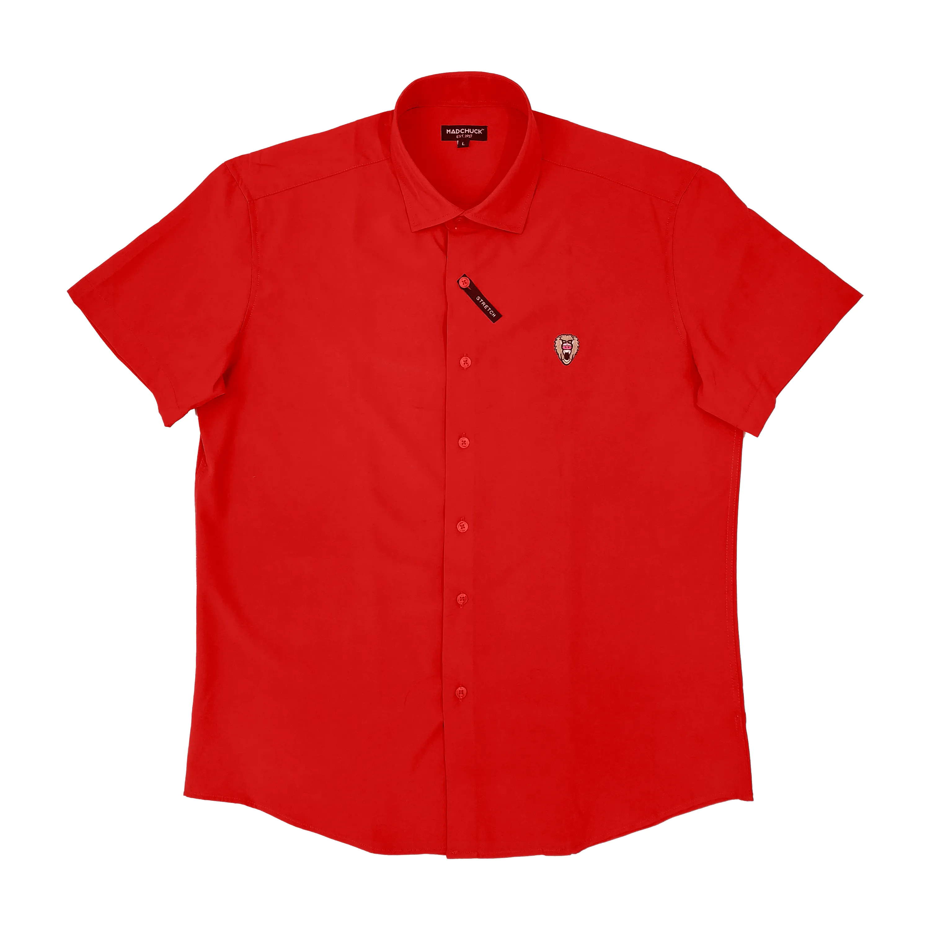 RED SOLID WOVEN