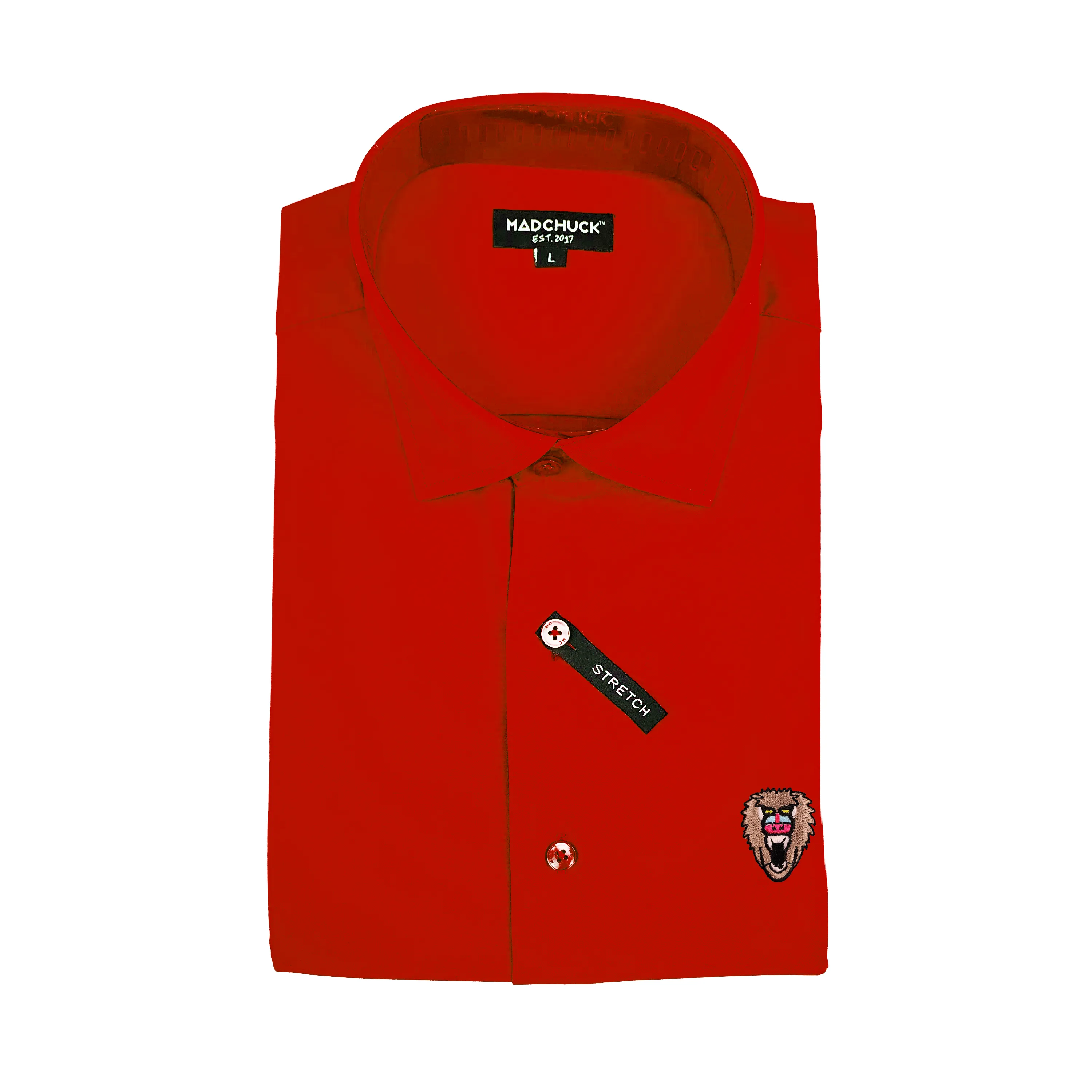 RED SOLID WOVEN