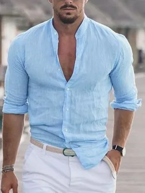 Reggie – Stylish Linen Shirt for Men