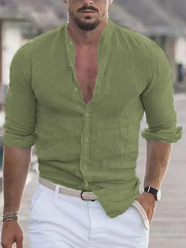 Reggie – Stylish Linen Shirt for Men