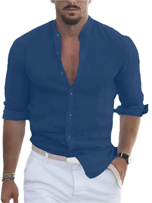Reggie – Stylish Linen Shirt for Men