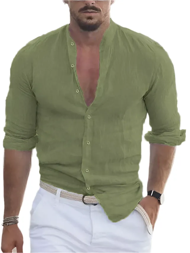 Reggie – Stylish Linen Shirt for Men