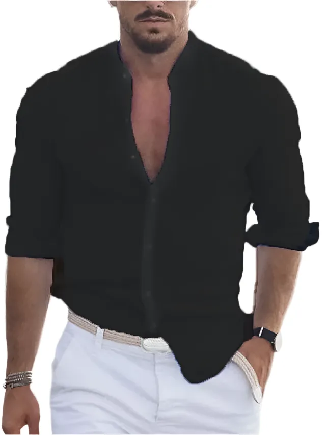 Reggie – Stylish Linen Shirt for Men