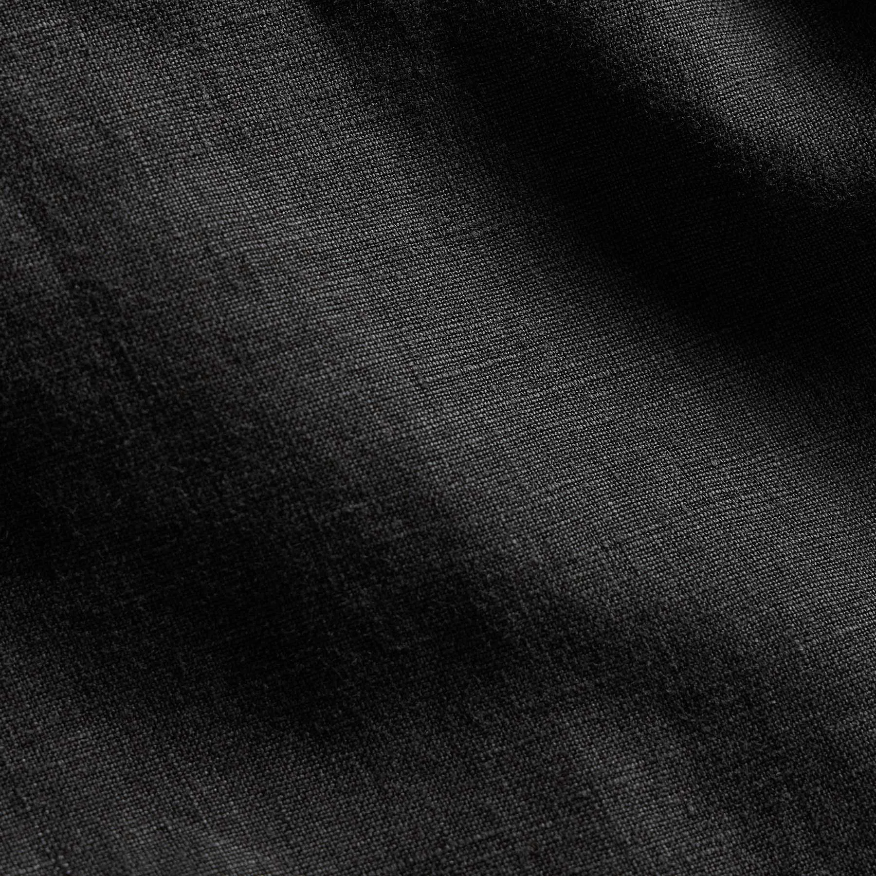 Relaxed Fit Linen Short - Magma Pigment