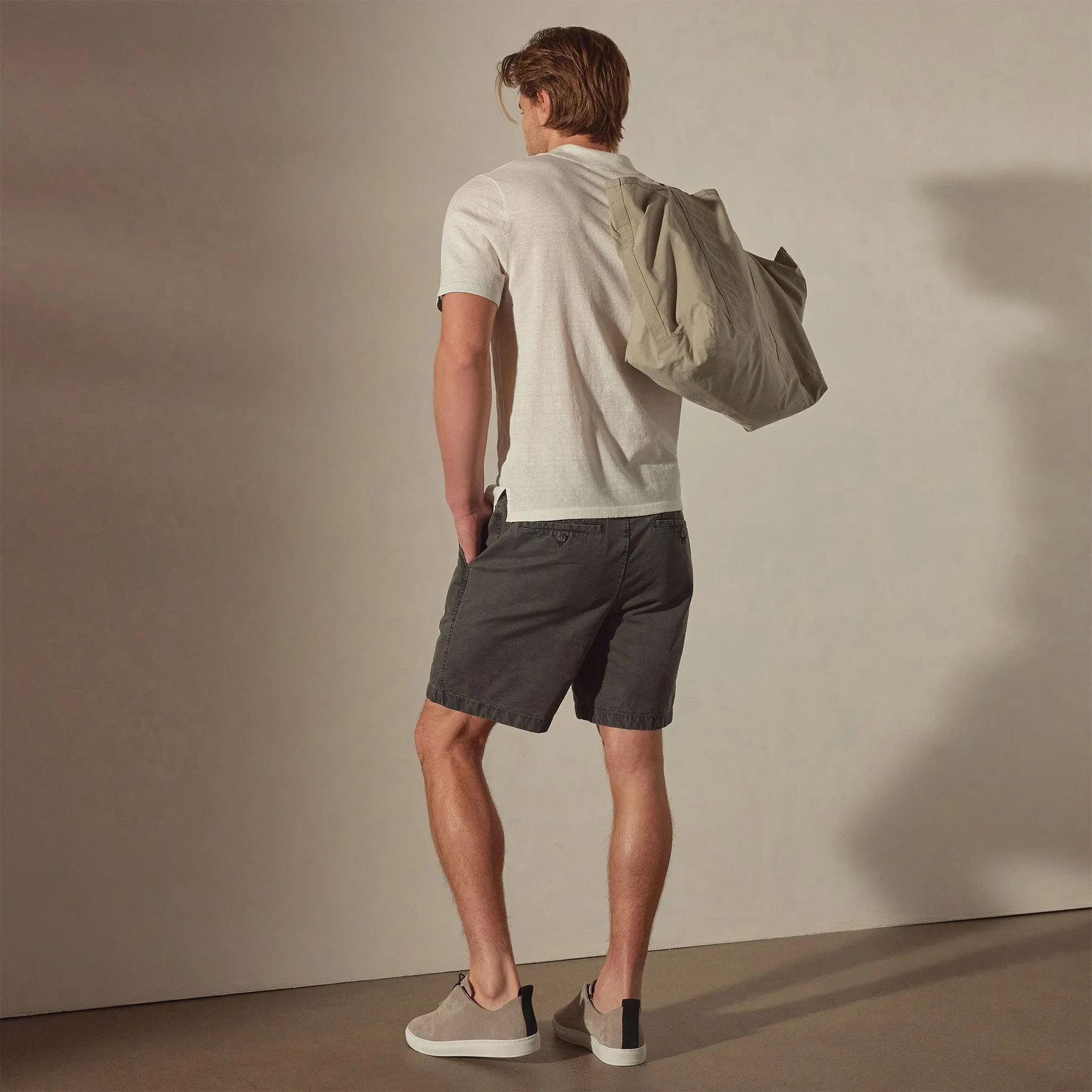 Relaxed Fit Work Short - Pipe Pigment
