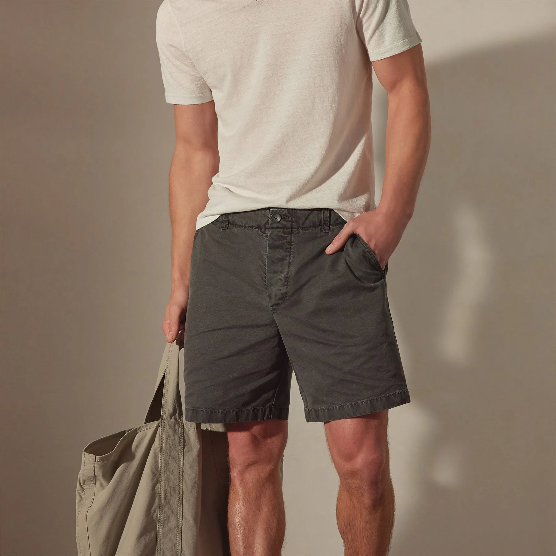 Relaxed Fit Work Short - Pipe Pigment