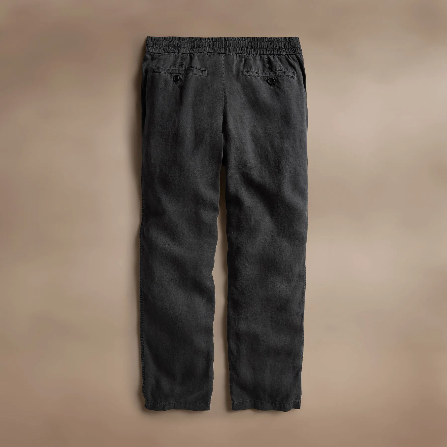 Relaxed Linen Pant - Magma Pigment