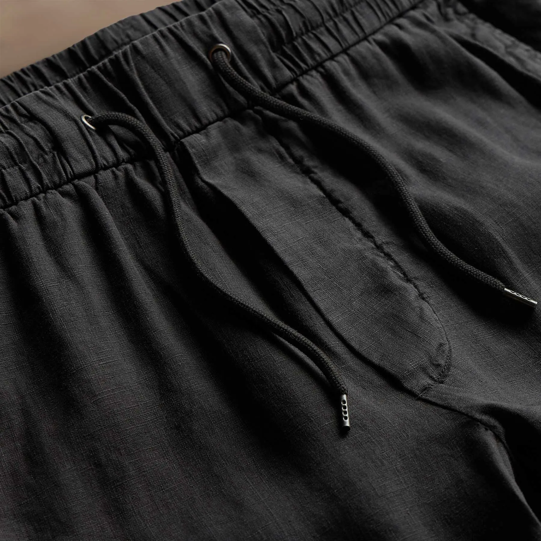Relaxed Linen Pant - Magma Pigment