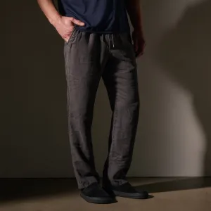 Relaxed Linen Pant - Magma Pigment