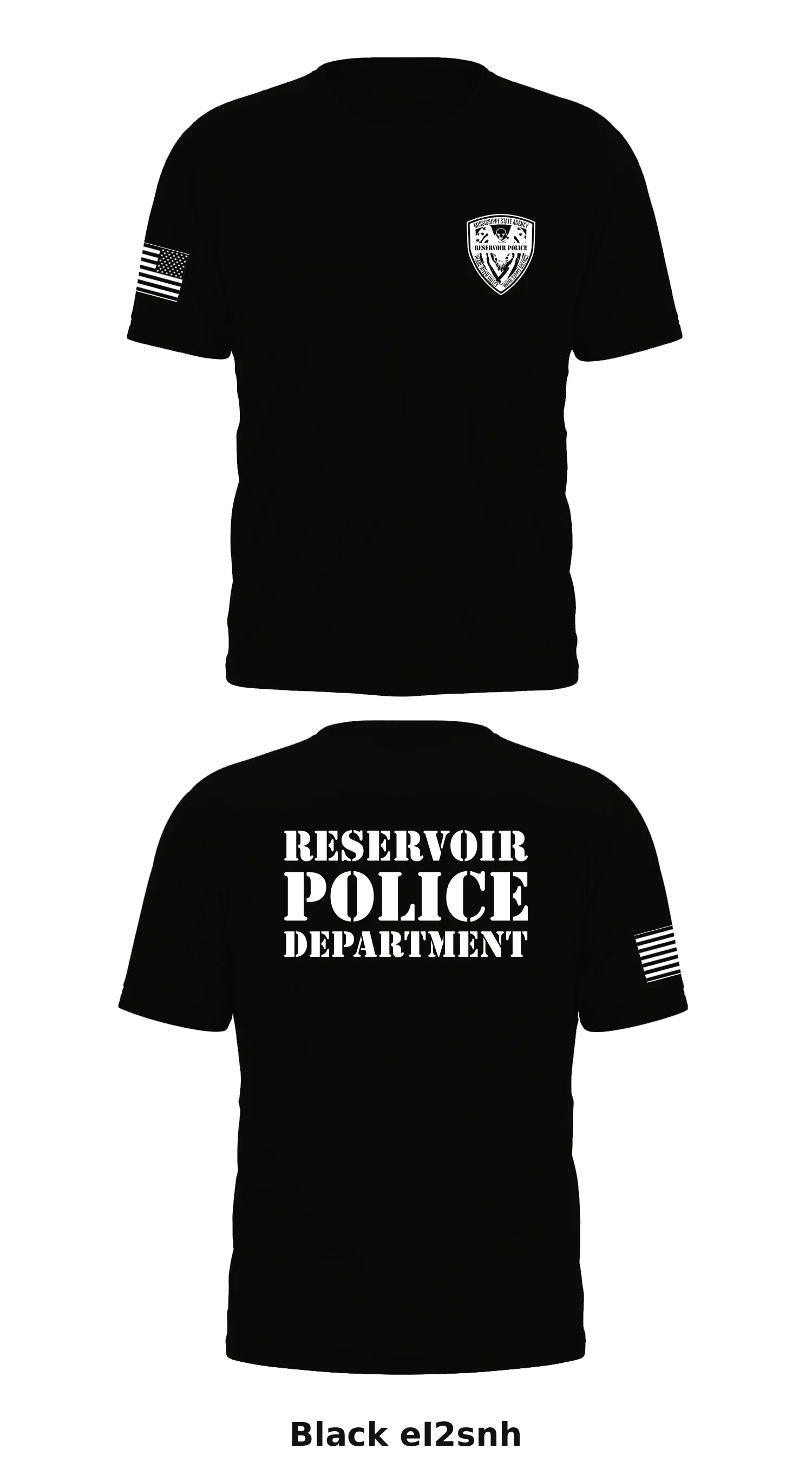 Reservoir Police Department Store 1 Core Men's SS Performance Tee - eI2snh