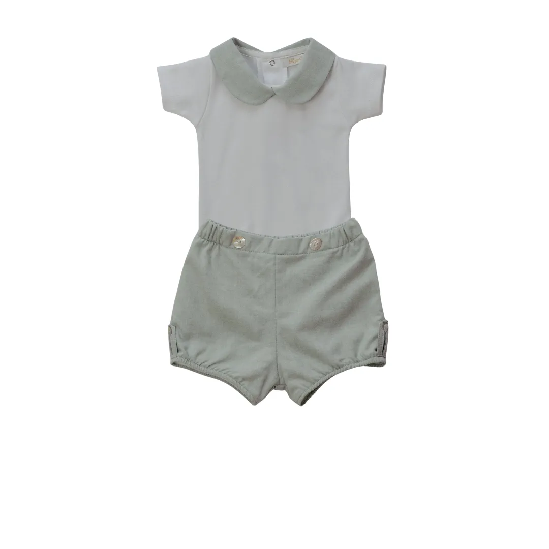 Rigola Boys Green Body & Linen Jam Pants