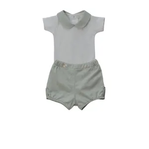 Rigola Boys Green Body & Linen Jam Pants
