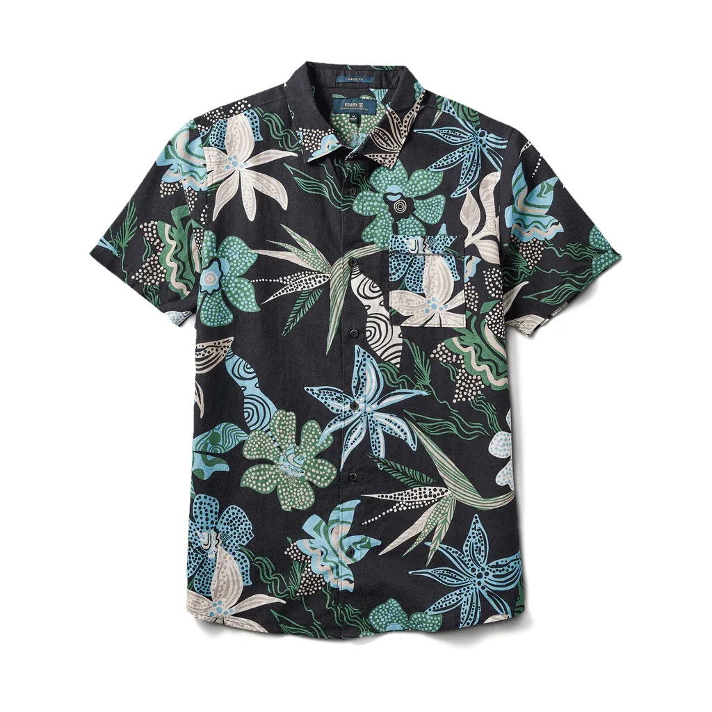 Roark Journey Paradaiso Dark Navy Dress Shirt