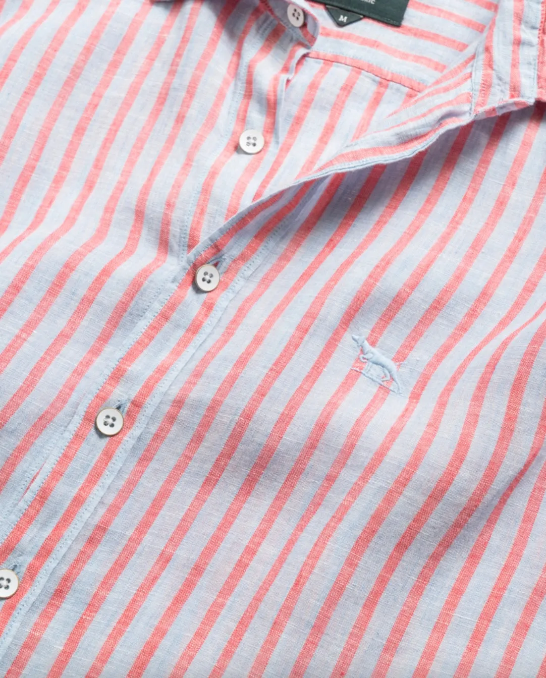 Rodd And Gunn Mens Mclean shirt - Sky/red