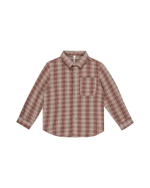 RYLEE   CRU Collared Long Sleeve Shirt || Autumn Plaid