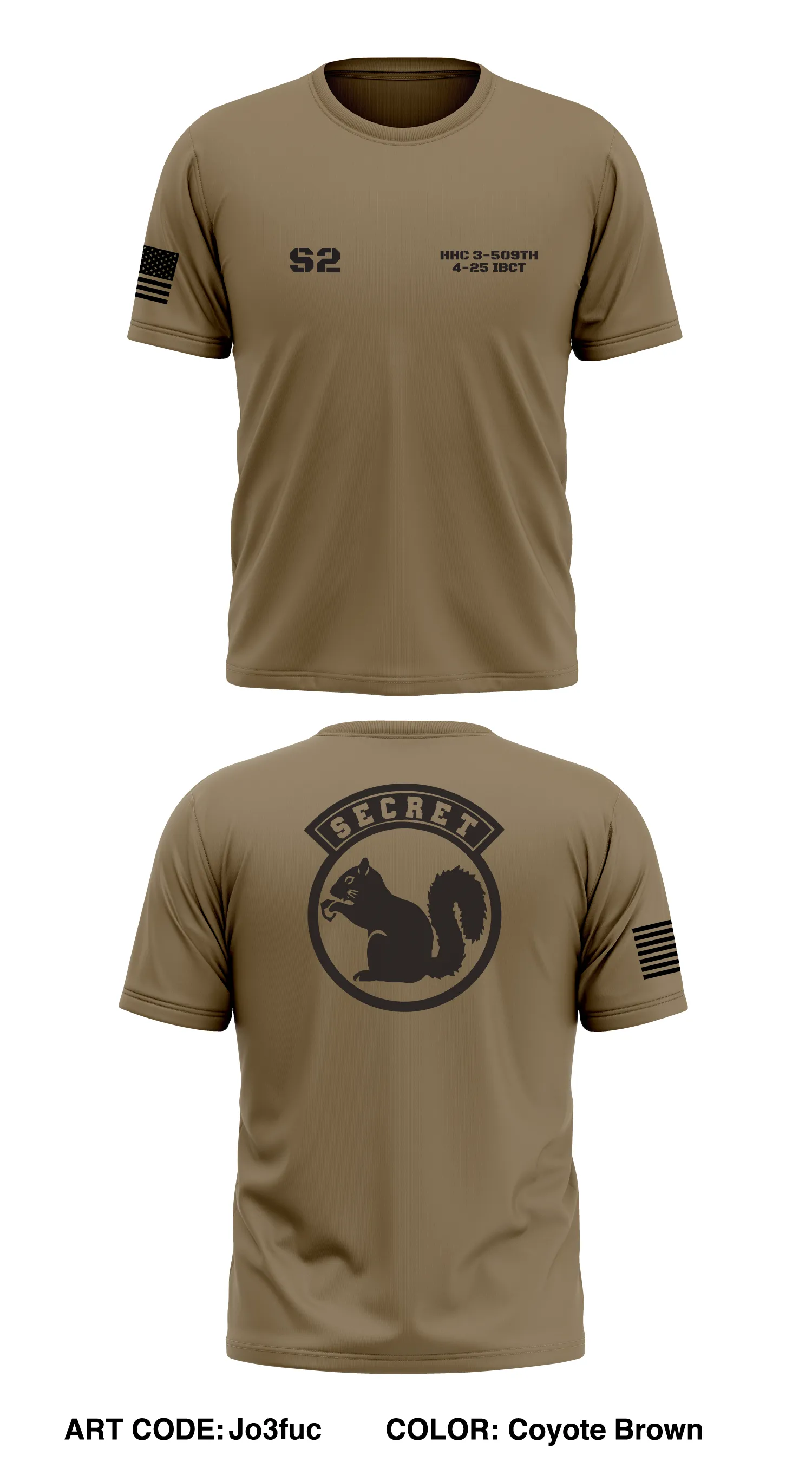 S2 HHC, 3-509th PIR Store 1 Core Men's SS Performance Tee - Jo3fuc