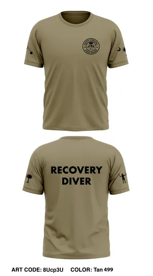 SCSG Dive Team Core Men's SS Performance Tee - 8Ucp3U