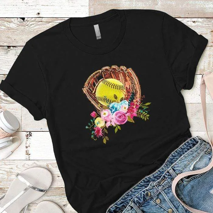 Softball Glove Premium Tees
