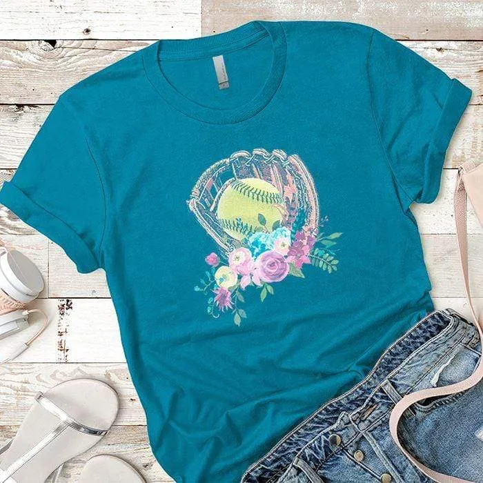 Softball Glove Premium Tees