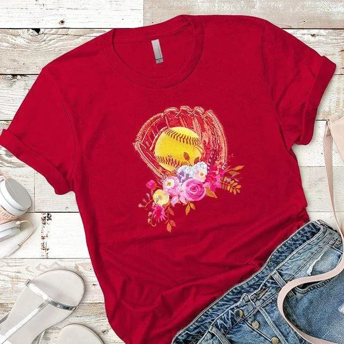 Softball Glove Premium Tees