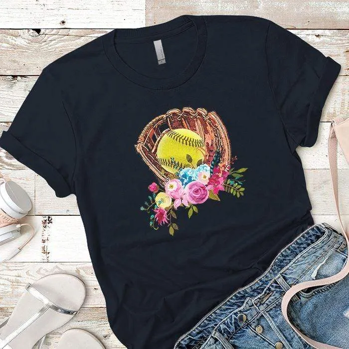 Softball Glove Premium Tees